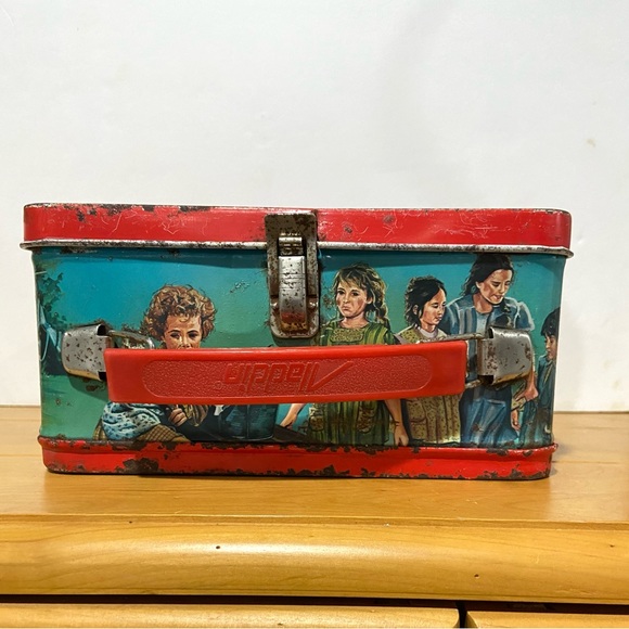 VIntage ALADDIN Metal LUNCH BOX 1981 ANNIE No Thermos-Needs TLC - Picture 9 of 9